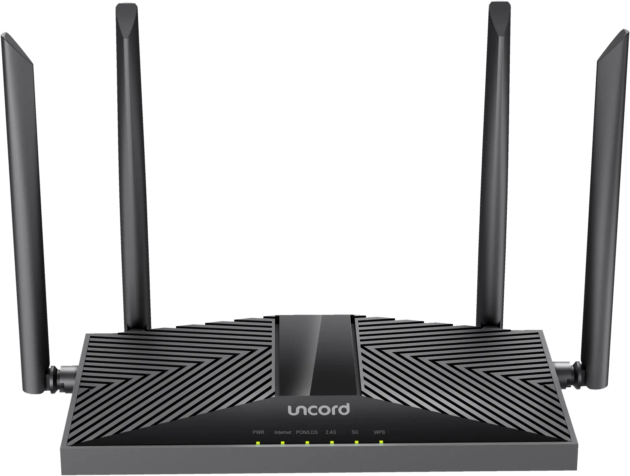 Uncord X12 router, front view
