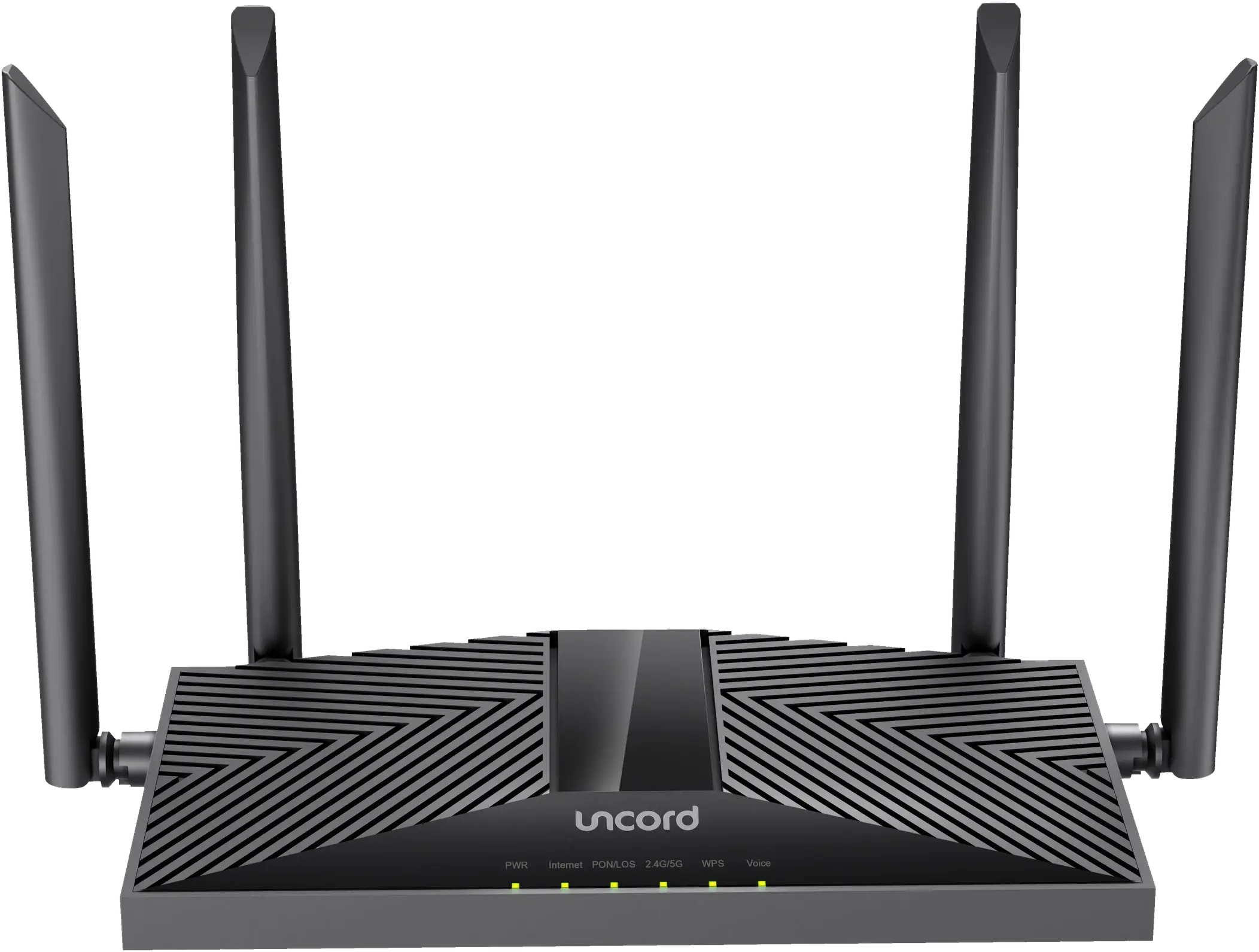 Uncord X13 router, front view