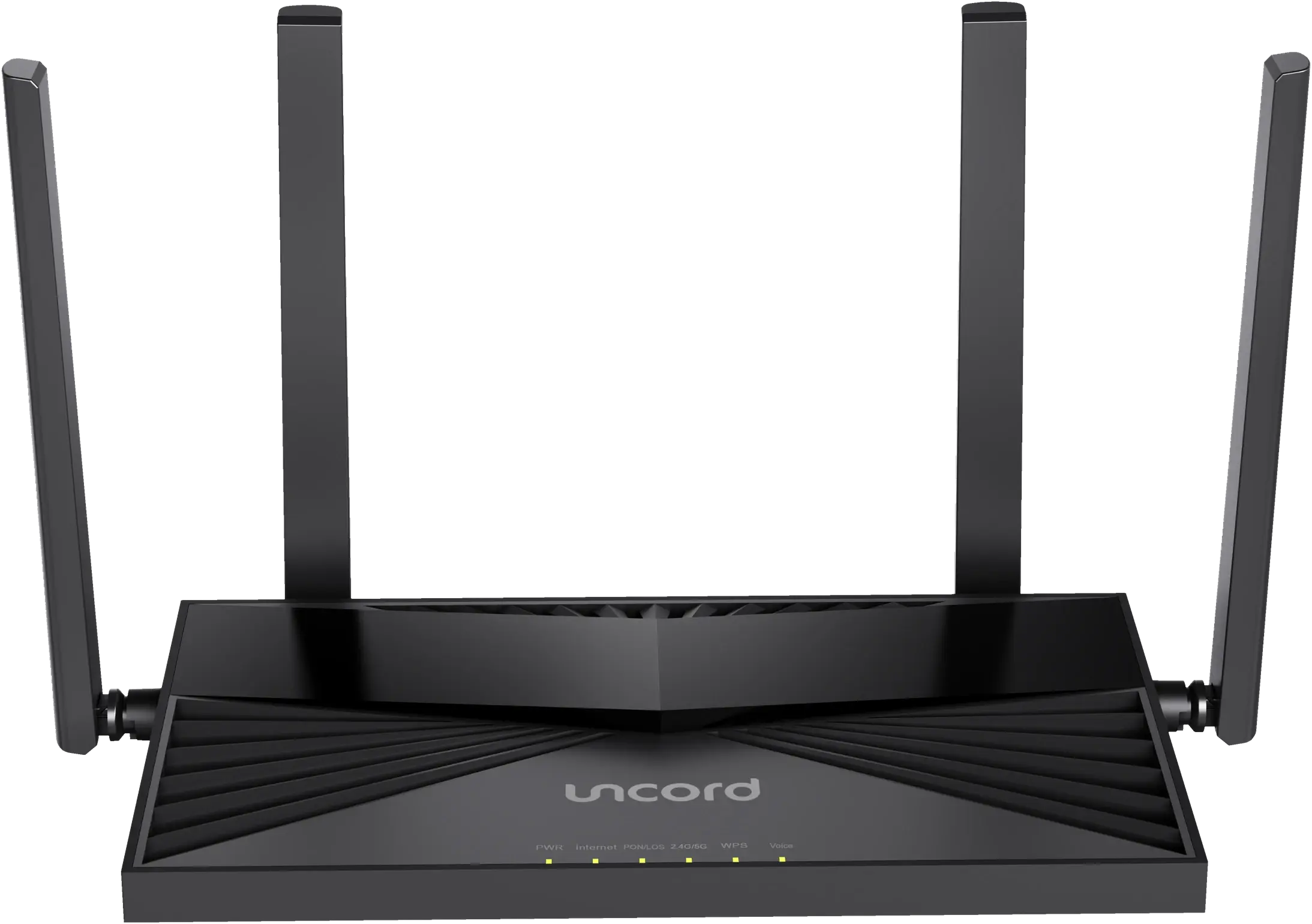 Uncord X31 Wi-Fi 6 VoIP XPON Router, front view